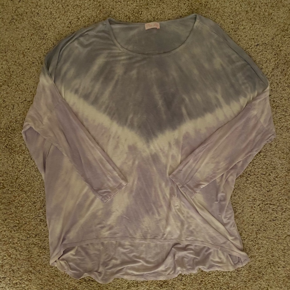 Pink Lily tie dye pullover - Picture 2 of 3